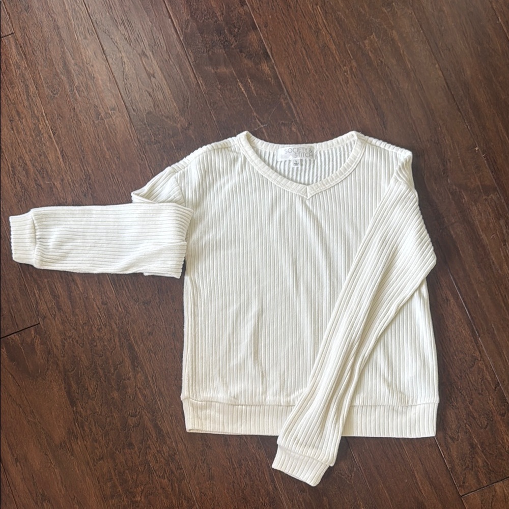 Kids Cream Sweater
